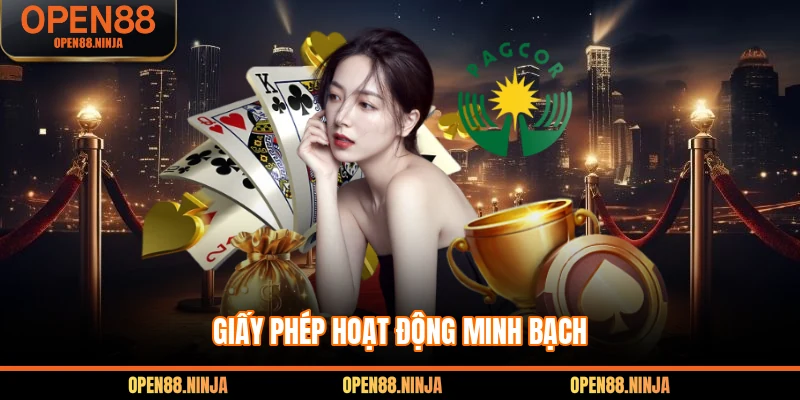 Giấy phép hoạt động minh bạch